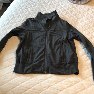 Lulu lemon grey workout jacket